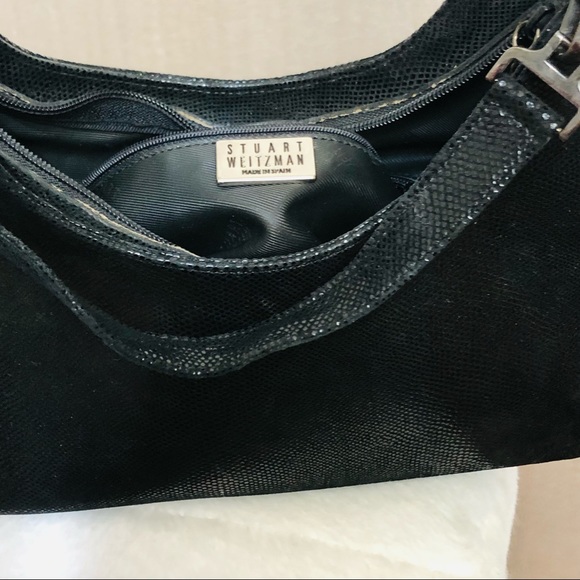 Stuart Weitzman black shoulder bag - Picture 5 of 7